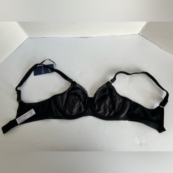 Fantasie - Fusion Lace Underwire Side Support Bra - Black. Size:30D. NWT. (1857) - Picture 4 of 14